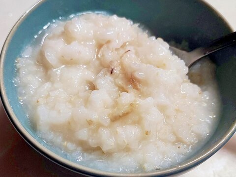 ごはんから作る☆鶏手羽先の中華がゆ